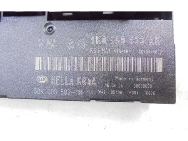 Блок комфорта 1K0959433AK, 1K0959433AK Skoda Octavia Mk2 (1Z)