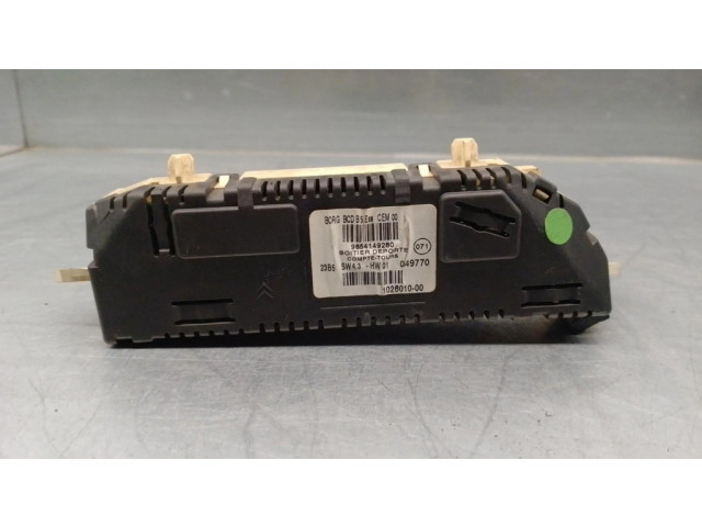 Дисплей    9654149280, 102601001   Citroen C4 I