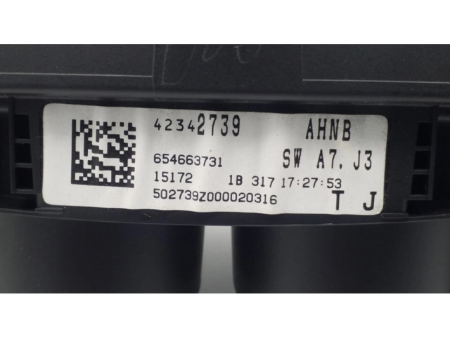 Přístrojová deska Buick Encore I 2015 42342739, 654663731