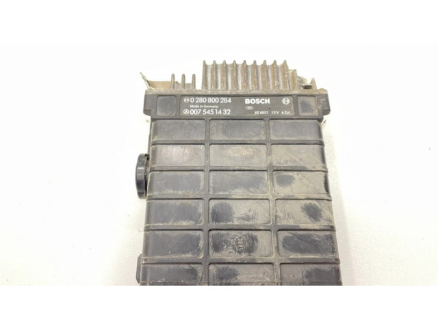 Řídící jednotka 0280800284, 0075451432 Mercedes-Benz S W126 1983