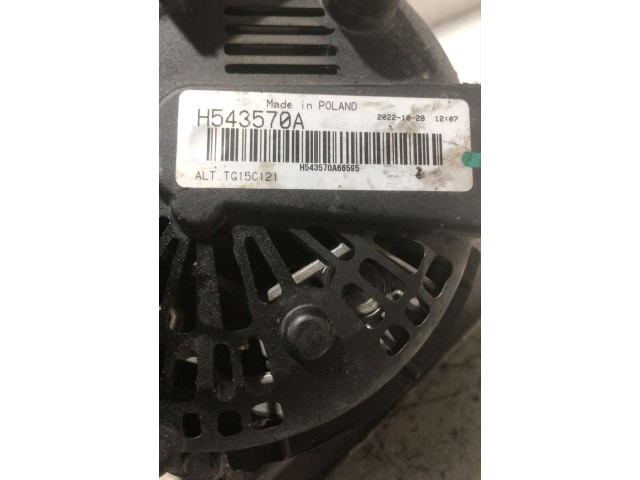Генератор H543570A, H543570A   Mercedes-Benz A W169      