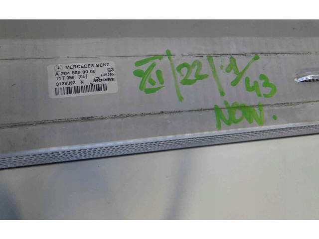 Интеркулер  A2045000000   Mercedes-Benz E C207 W207 