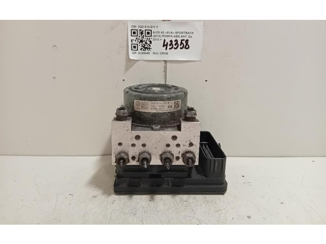 Блок управления АБС 3Q0614517F, 3Q0614517F Audi A3 S3 8V