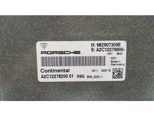 Řídící jednotka 982907309E Porsche Boxster 982 2019