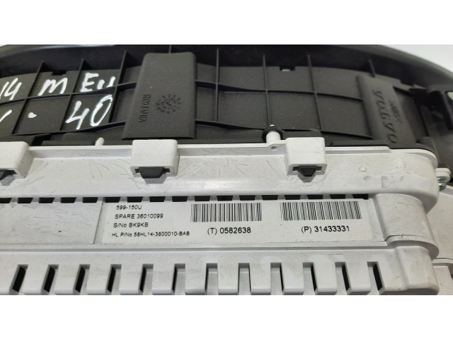 Přístrojová deska Volvo V40 2014 P31433331