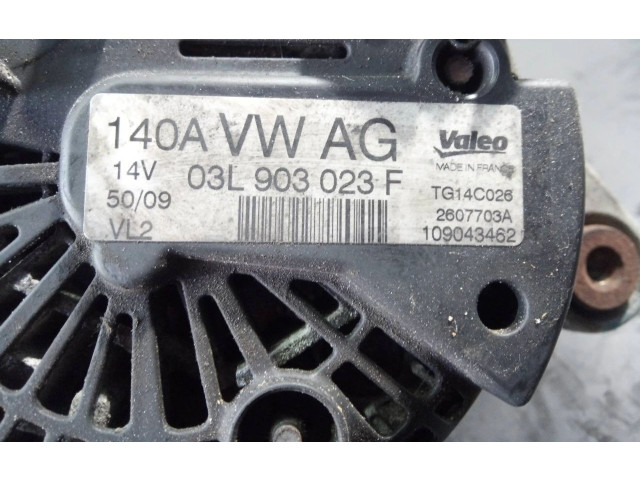 Генератор 03L903023F, 140AVWAG Skoda Octavia Mk2 (1Z)