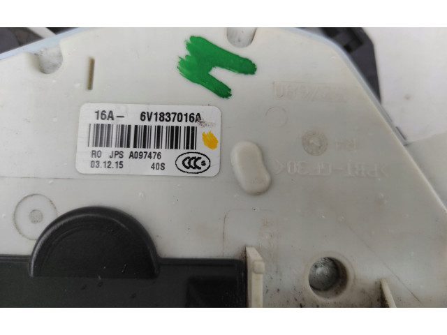 Замок багажника 6V1837016A Skoda Fabia Mk3 (NJ) 2015 - 2021 года