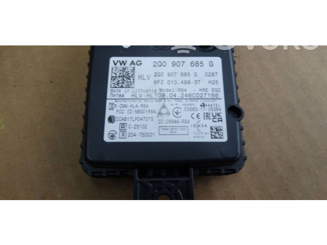 Датчик слепых зон 2Q0907685G Skoda Octavia Mk4