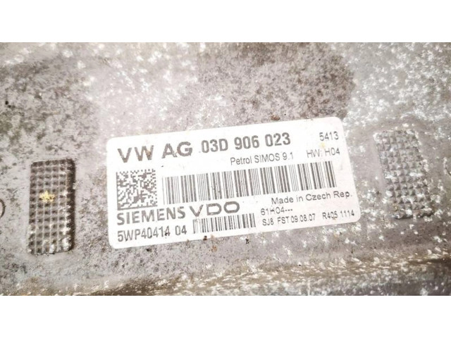 Řídící jednotka 03d906023, 5wp4041404 Skoda Fabia Mk2 (5J) 2007