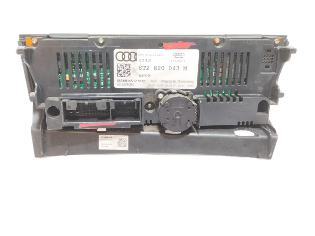 Модуль блока управления кондиционером 8T2820043M   Audi A5 8T 8F