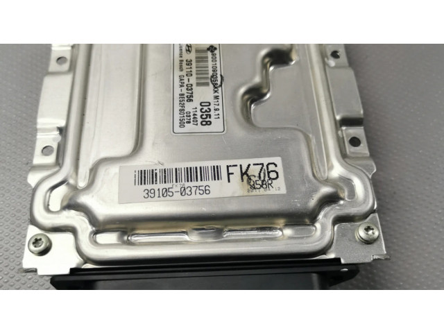 Блок управления двигателя 3911003756, BE52FS01500   Hyundai i10