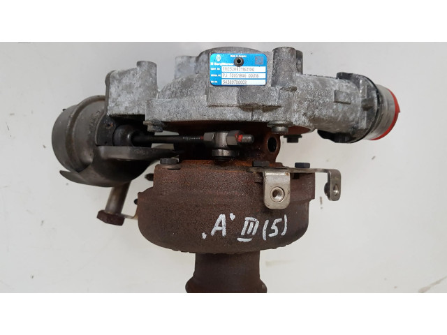  Турбина Mercedes-Benz A W176 1.5 A6070900780, A6070900280   для двигателя OM607 для двигателя K9KF452     