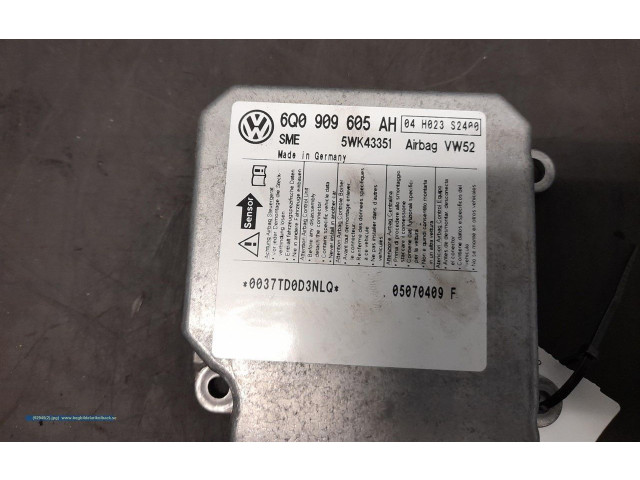 Блок подушек безопасности 6Q0909605AN009   Volkswagen Caddy