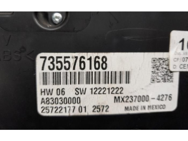 Блок управления климат-контролем 07355761680, 16107 Fiat 500L