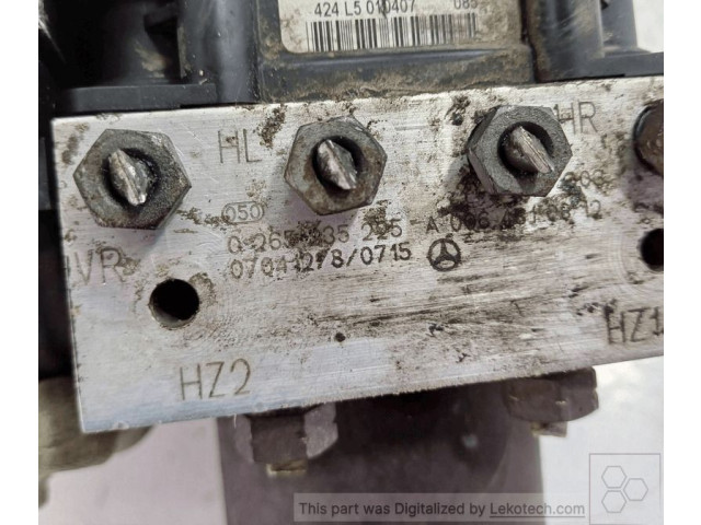 Блок АБС A0064316412 Mercedes-Benz A W169 2004 - 2012 года
