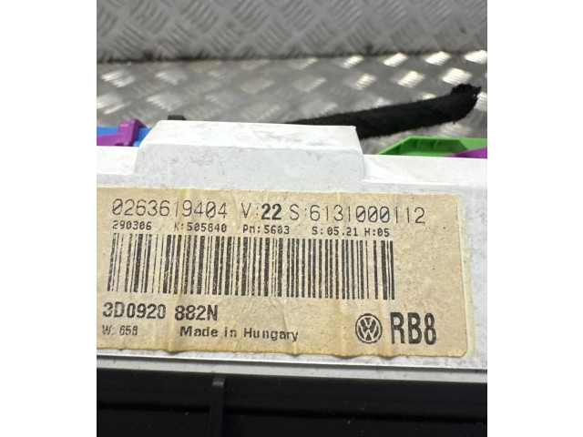 Панель приборов 3D0920882N, 0263619404   Volkswagen Phaeton       