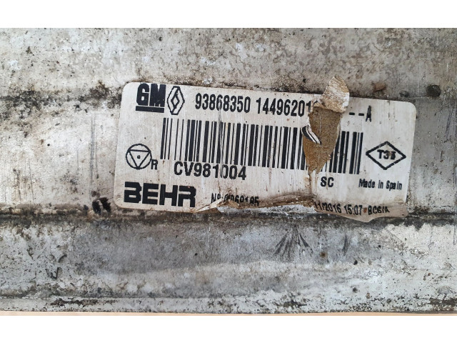 Интеркулер  93868350, 93868350   Renault Trafic III (X82) 