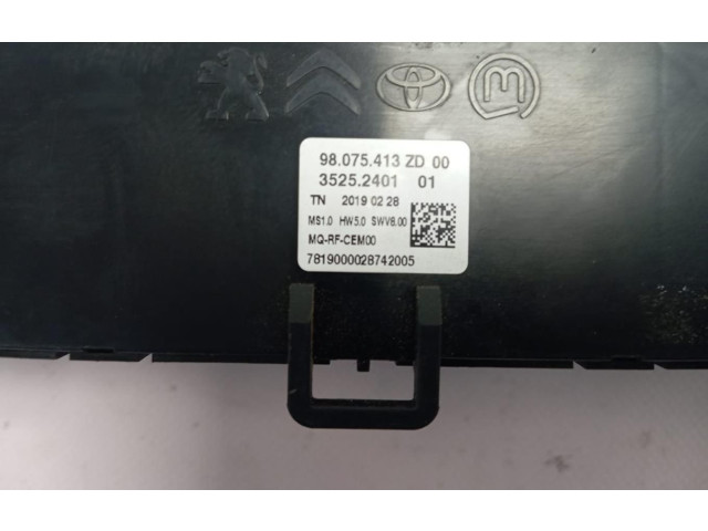 Блок управления климат-контролем 98075413ZD Citroen Berlingo