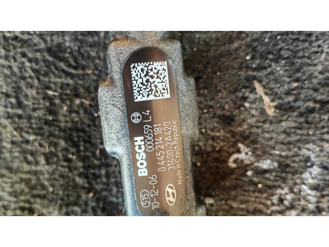 Vstřikovací lišta 0445214181 Hyundai ix35 pro naftový motor 1.7 D4fd