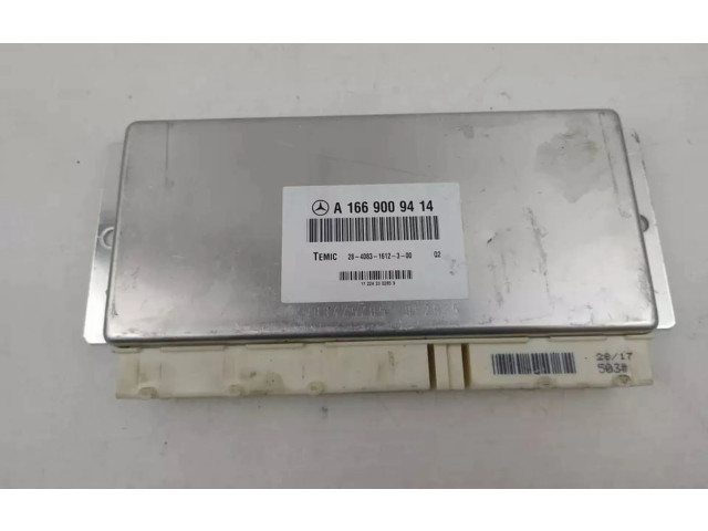 Блок управления A1669009414, 2800831612300   Mercedes-Benz GLE AMG (W166 - C292)