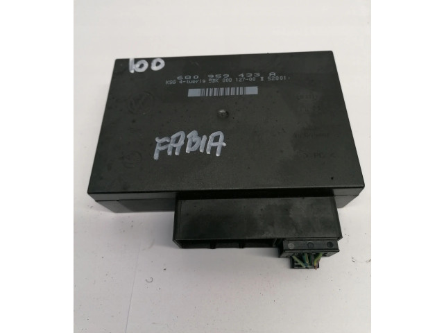 Блок комфорта 6Q0959433A Skoda Fabia Mk1 (6Y)