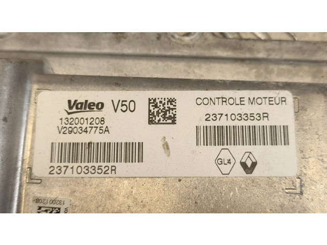 Řídící jednotka 237103353R, 237103352R Renault Captur 2013