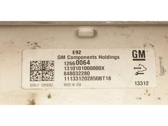Блок управления двигателя 848032280, 12660064   Chevrolet Camaro