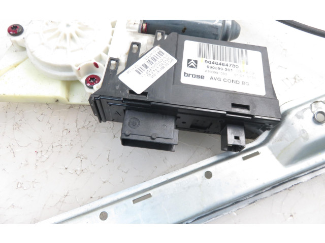 Передний комплект электрического механизма для подъема окна     9648484780    Citroen C5 