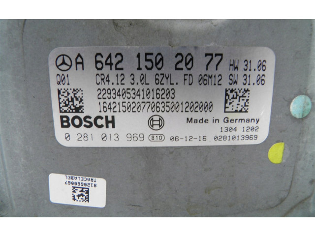 Блок управления двигателя A6421502077 Porsche 911 996