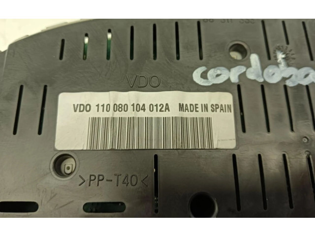 Přístrojová deska  Seat Cordoba (6L)  W06L0920801C  