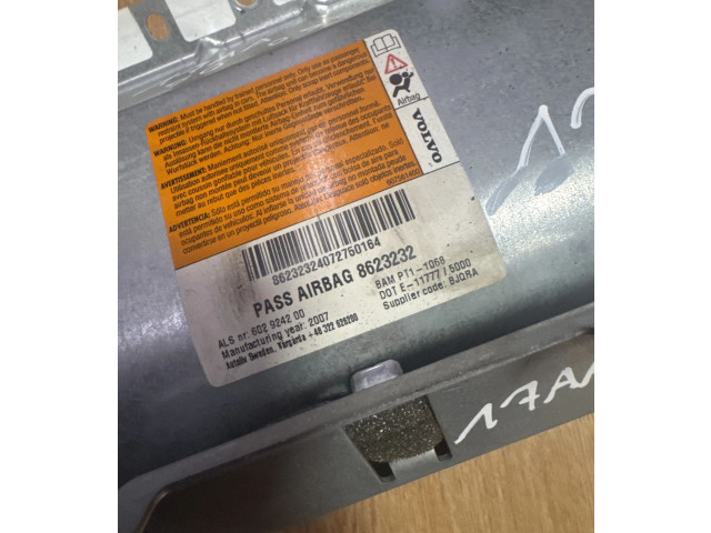 Подушка безопасности пассажира 603423700, 8623232 Volvo S60