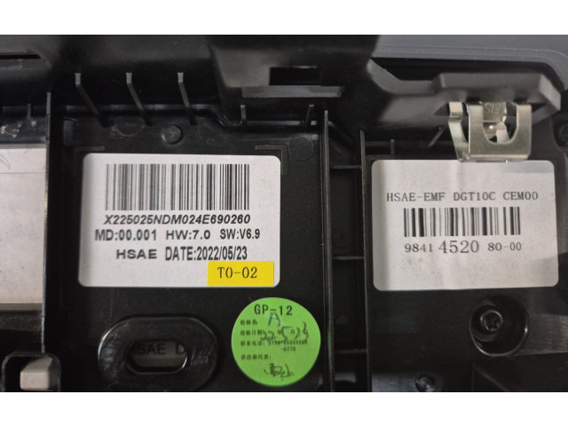 Дисплей 9841452080 Peugeot 2008 II