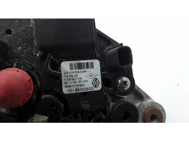 Генератор 231005933R Dacia Sandero