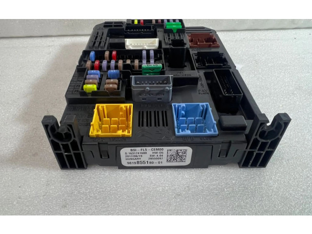 Pojistková skříňka Řídící jednotka BSM 9819855180, 2015DJ3828 Peugeot 5008 II 2018