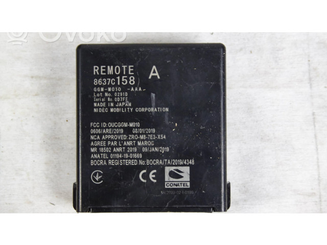 Блок управления 8637C158, GGMM010AAA Mitsubishi Pajero Sport II