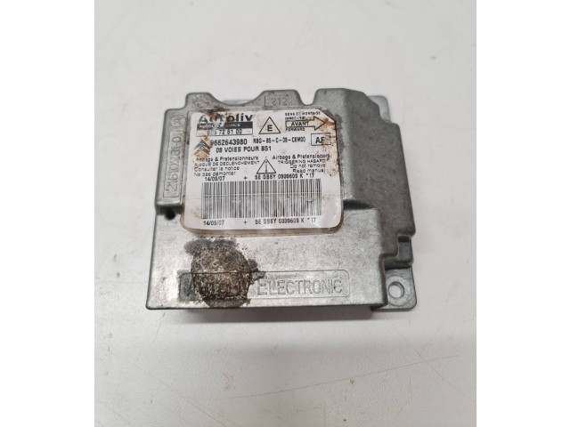 Блок подушек безопасности 603726100 Citroen C4 I