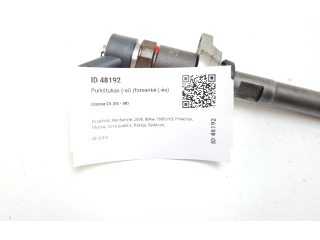 Vstřikovač 04L130277AC, 0445110469   Volkswagen Touran III  pro naftový motor 2.0 DFGA 