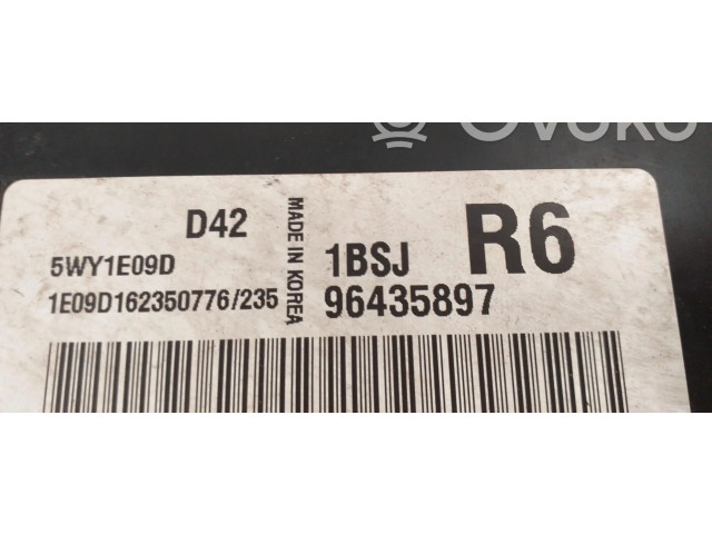 Блок управления двигателем Блок управления 96435897   Chevrolet Rezzo