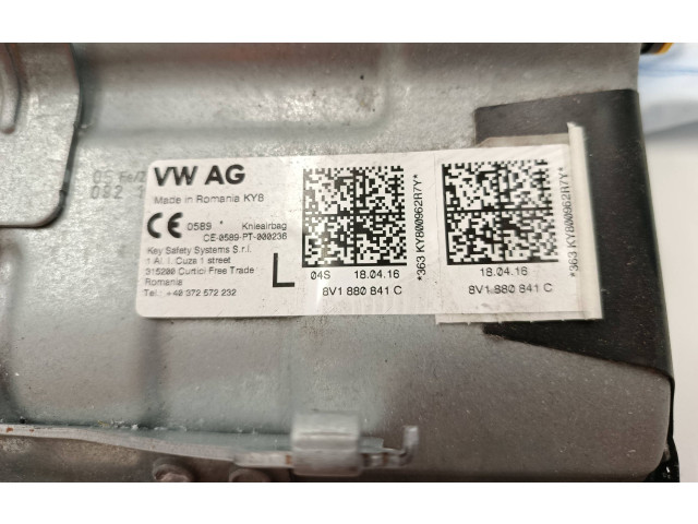 Подушка безопасности для колен 8V1880841C, 40372572232 Audi A3 S3 8V