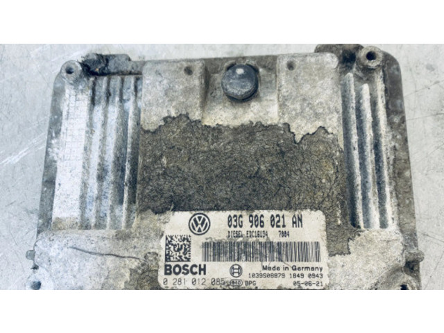 Řídící jednotka 03G906021AN, 0281012085 Volkswagen Touran I 2005