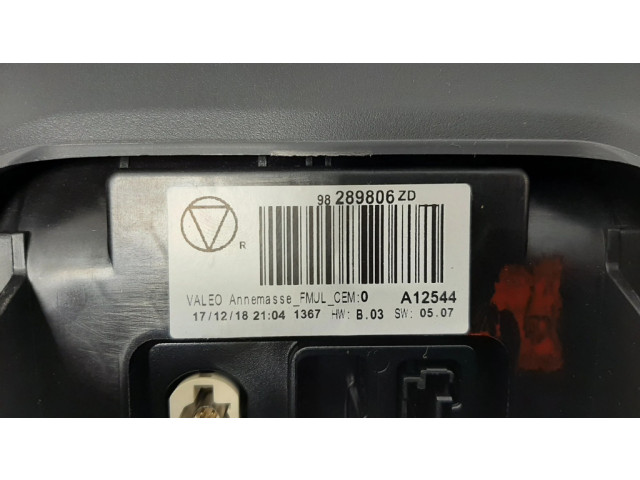 Дисплей 98289806ZD, 98284769800 Citroen C4 Cactus