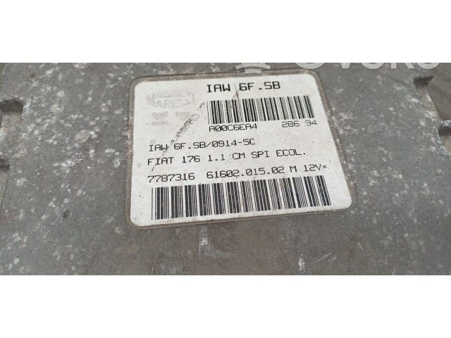 Řídící jednotka 7787316, 6160201502 Fiat Punto (176)