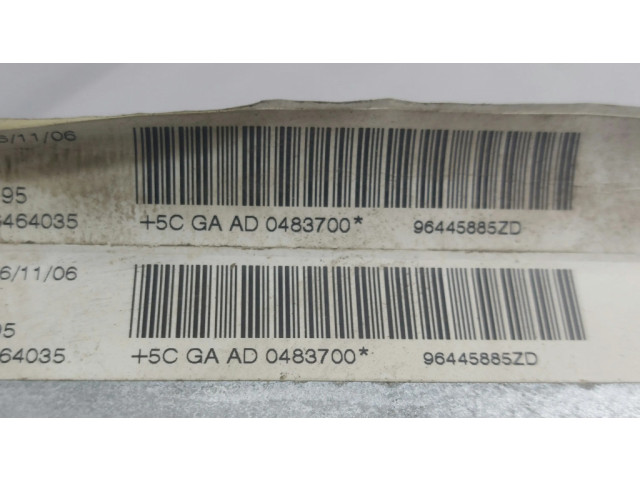 Подушка безопасности пассажира 96445885ZD   Peugeot 407