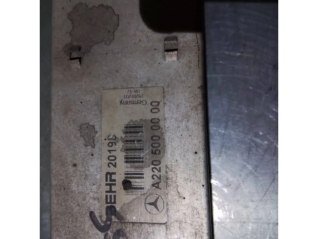 Интеркулер A2205000000, 20198 Mercedes-Benz S W220 3.2