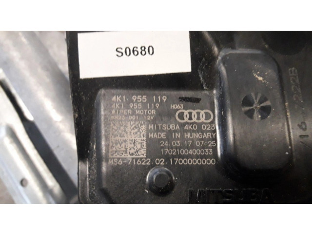 Комплект механизма стеклоочистителей