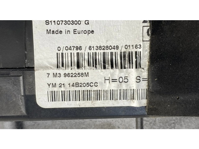 Блок предохранителей S110730300G, 7M3962258M Ford Galaxy
