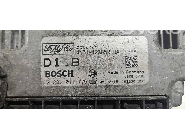 Блок управления двигателя 4N5112A650BA, 8692329   Volvo V50