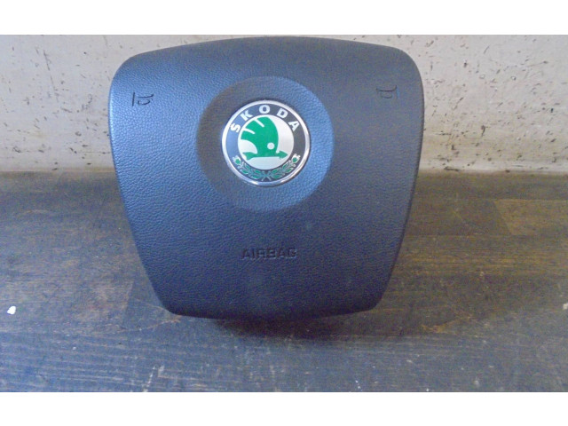 Подушка безопасности водителя 5J0880201D, 5J0880201D Skoda Fabia Mk2 (5J)