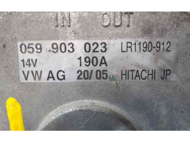 Генератор 059903023, LR1190912 Volkswagen Phaeton