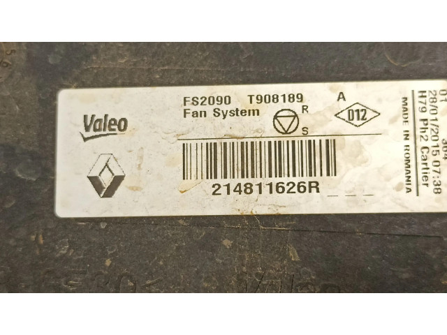 Вентилятор радиатора     214811626R    Dacia Duster 1.5